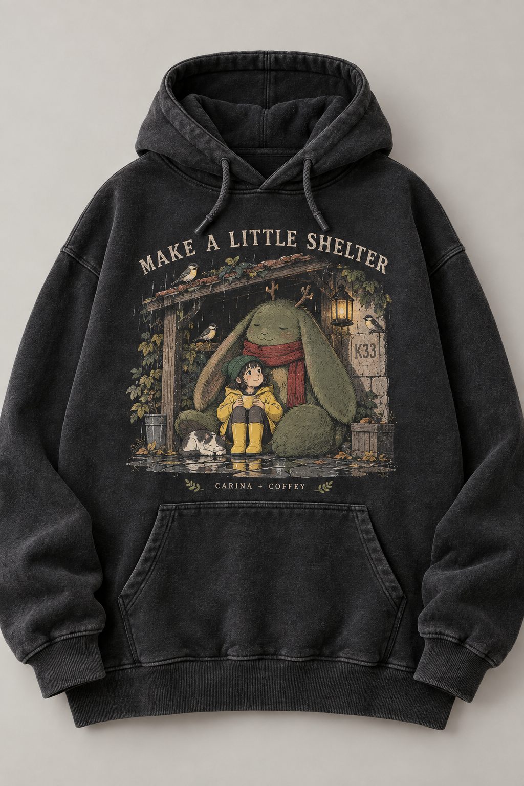 Make a Little Shelter hoodie