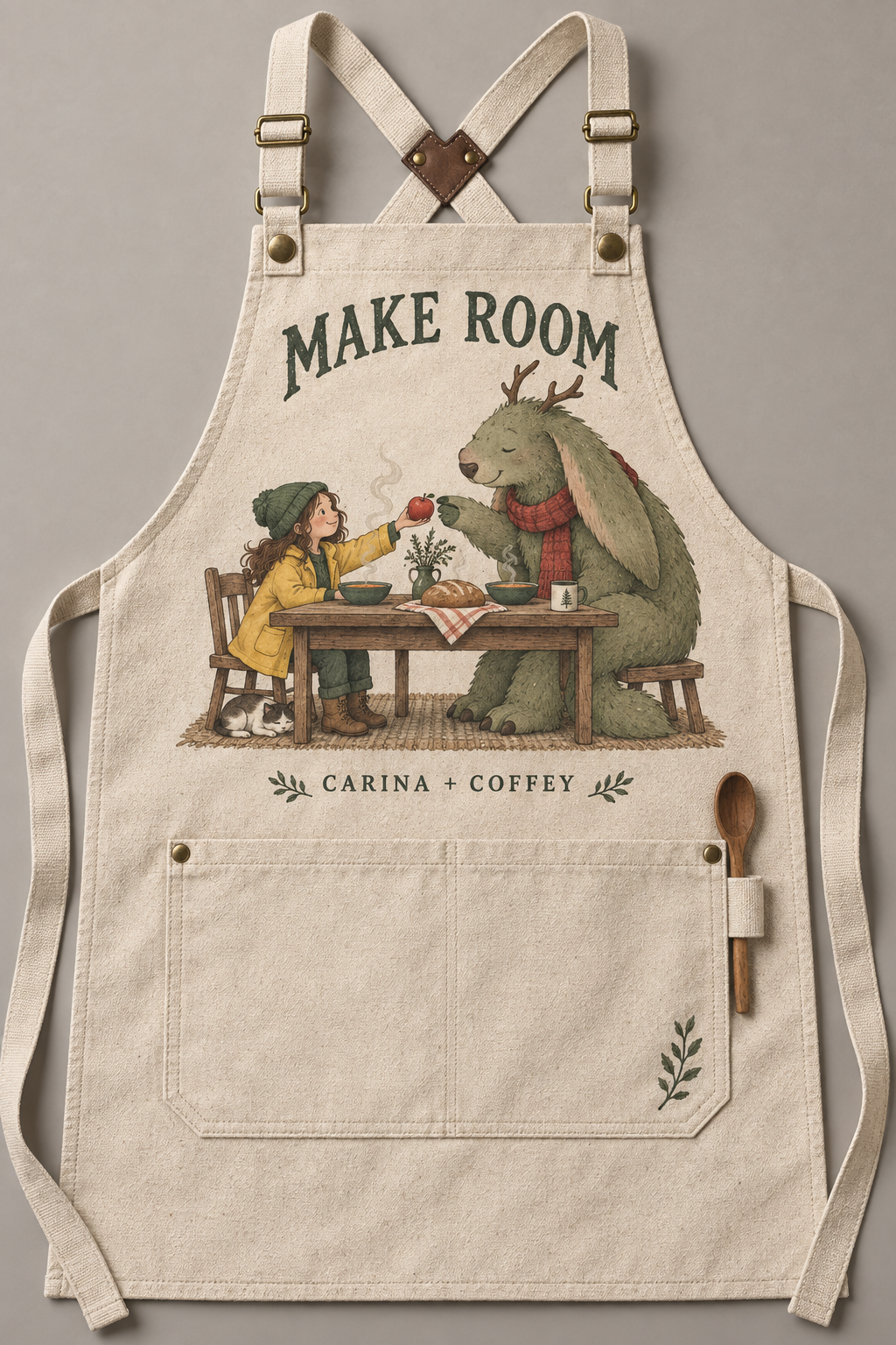 Make Room apron
